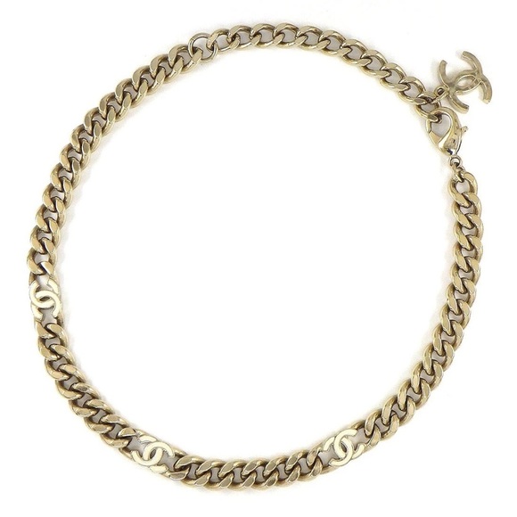 CHANEL 2022 Enamel CC Choker Necklace - Picture 1 of 10